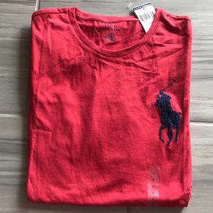 Ralph Lauren red T-shirt large